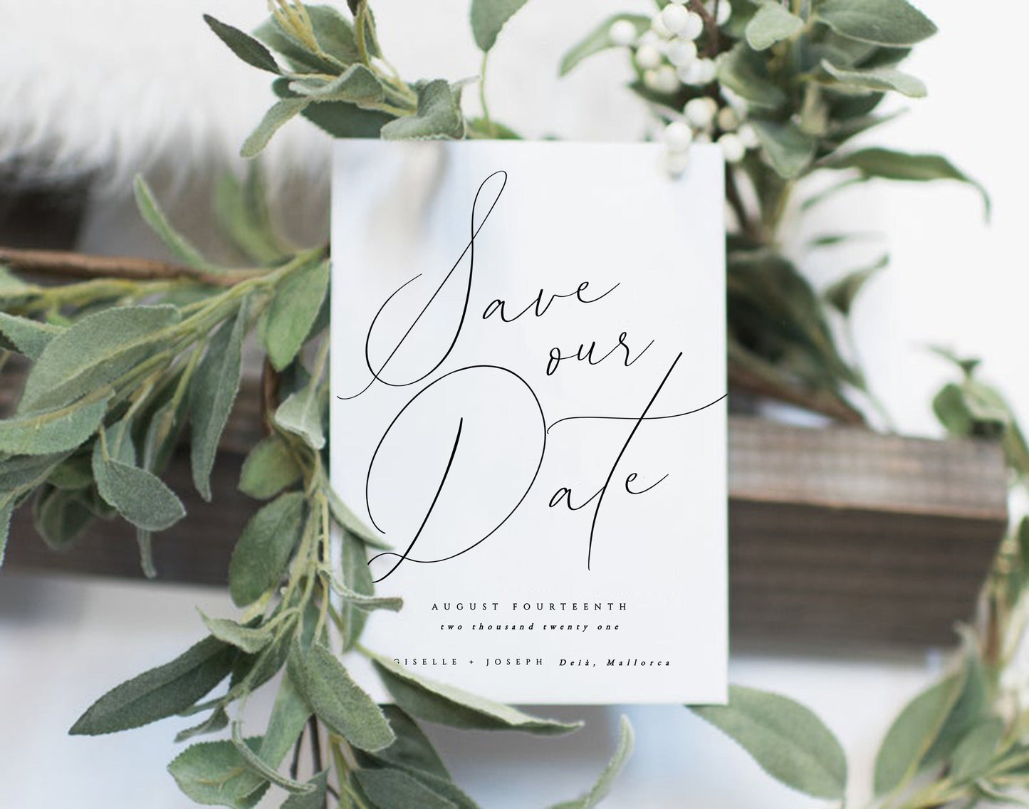 Printable Save the Date Template