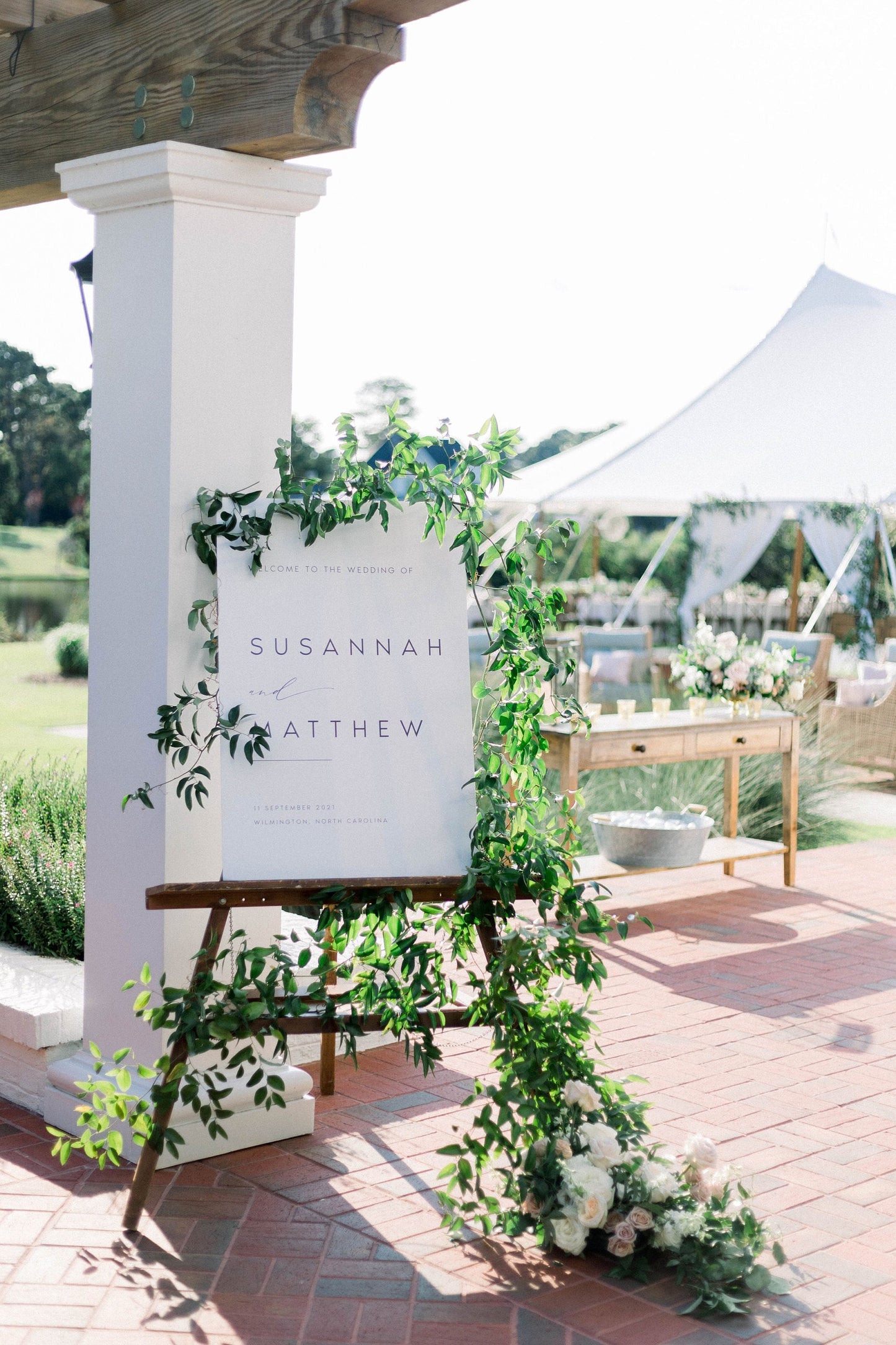 Kate Wedding Welcome Sign Template
