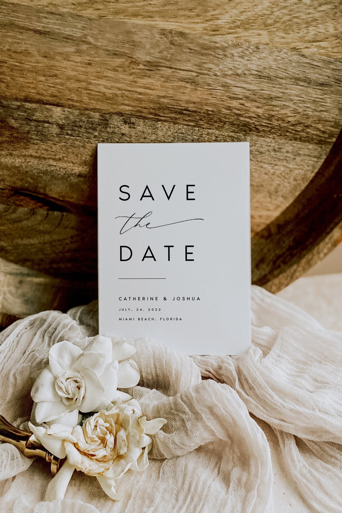 Kate Elegant Save the Date Template