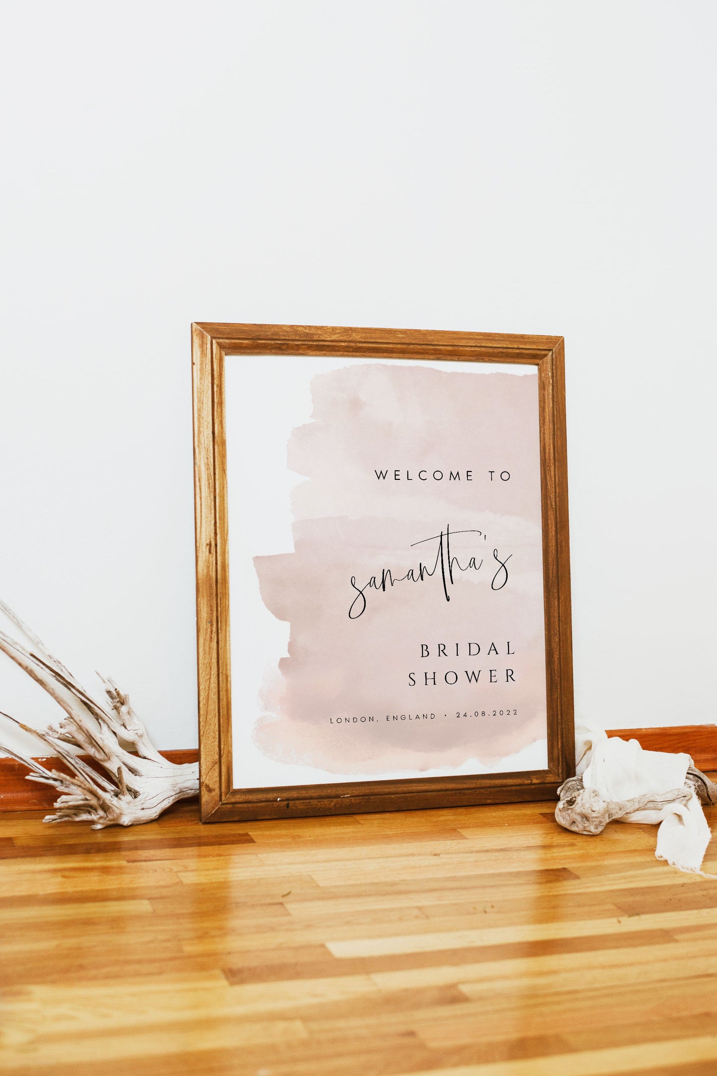 Samantha Bridal Shower Welcome Sign PRINTABLE