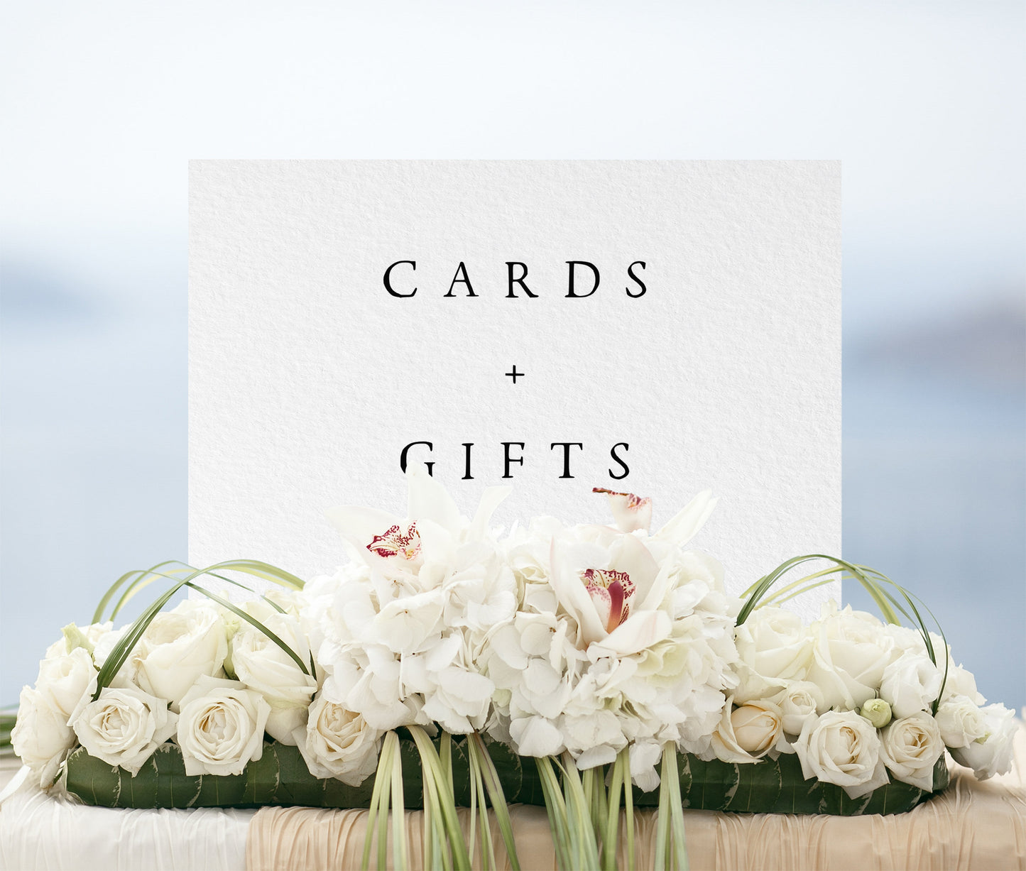 Elizabeth Cards and Gifts Sign Printable Template