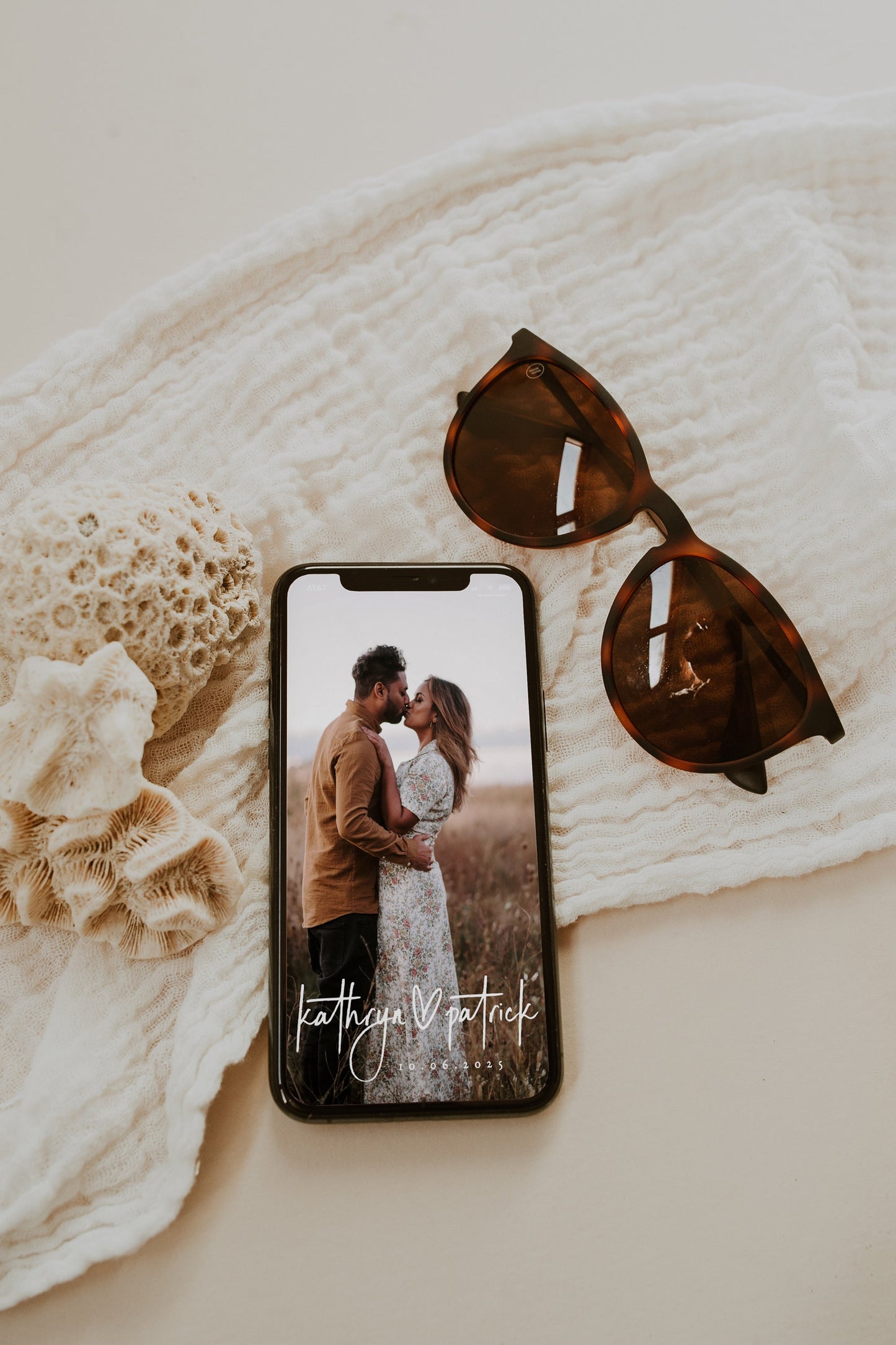 Kathryn Modern Wedding Electronic Invitation