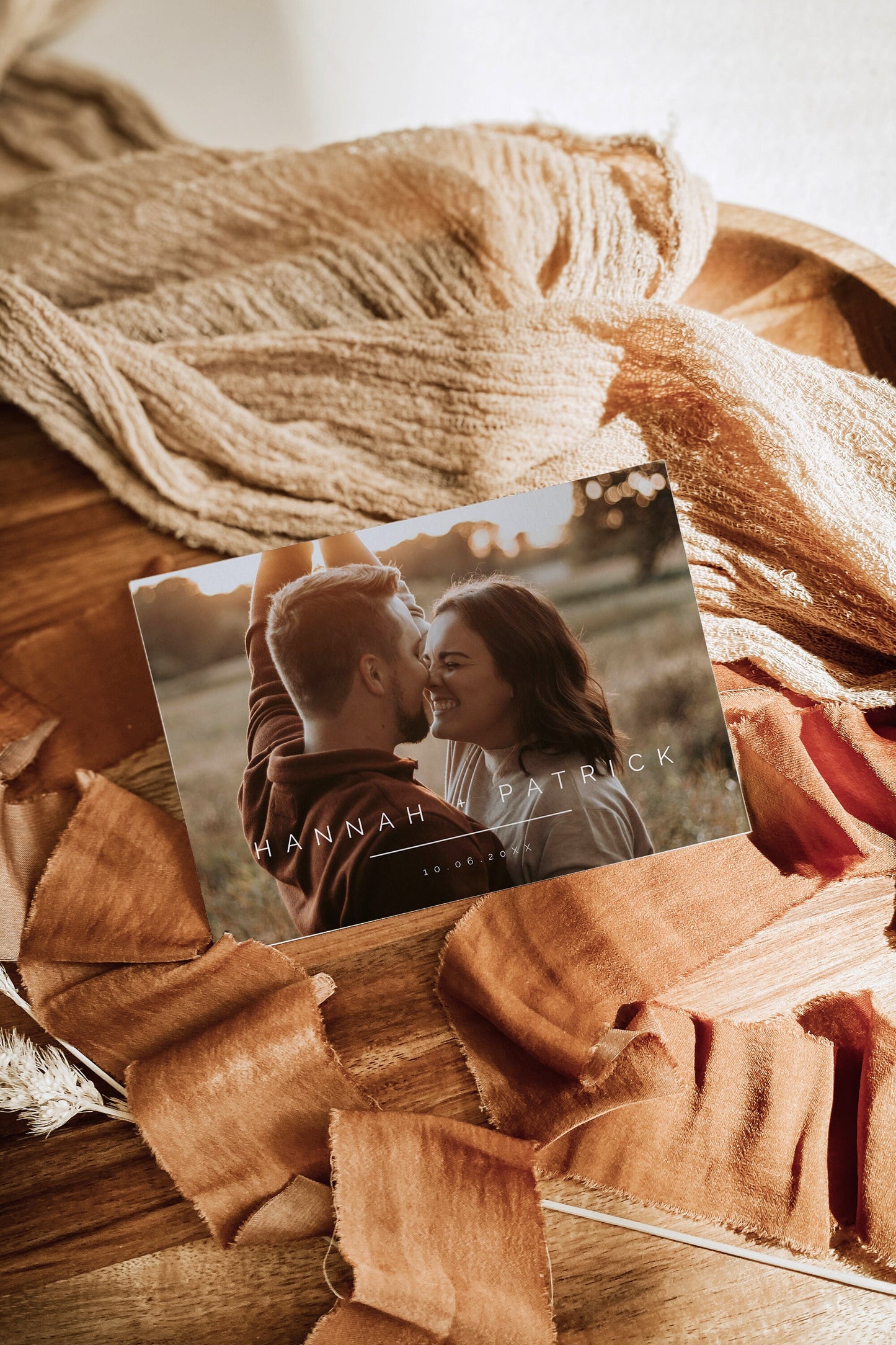 Hannah Photo Save the Date Invitation