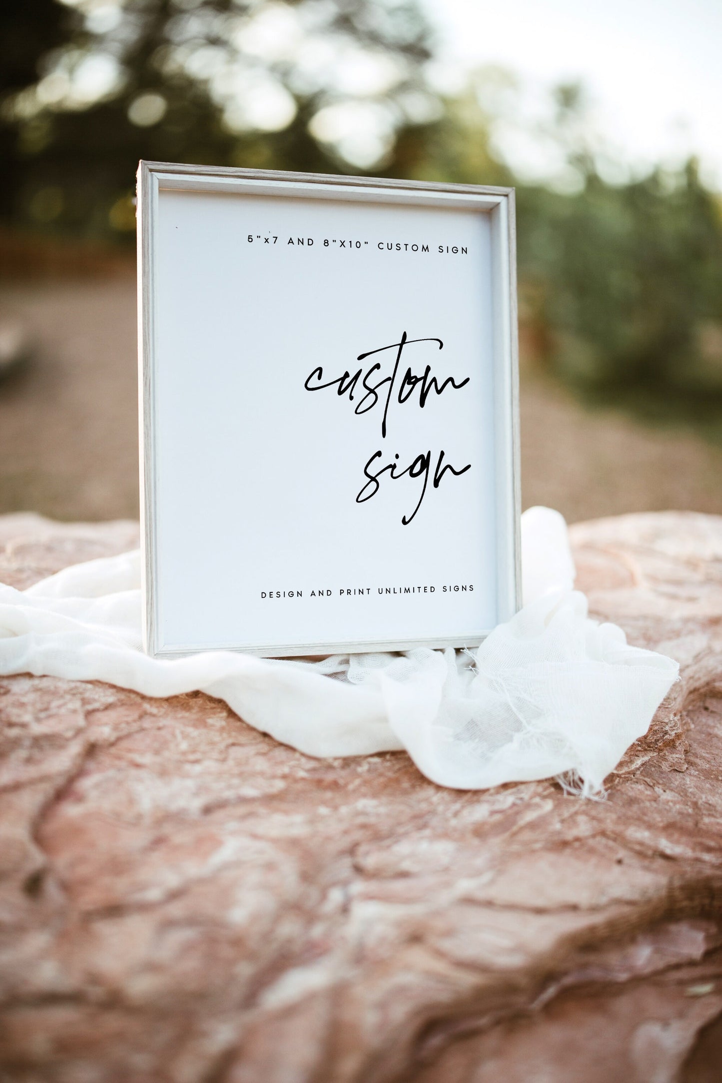 Skyler Modern Wedding Sign Template