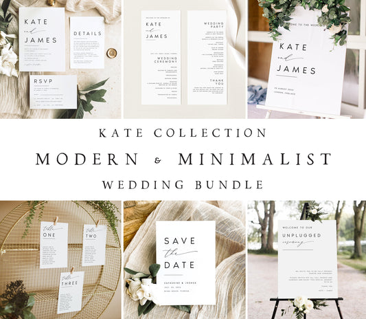 Kate Modern Wedding Bundle
