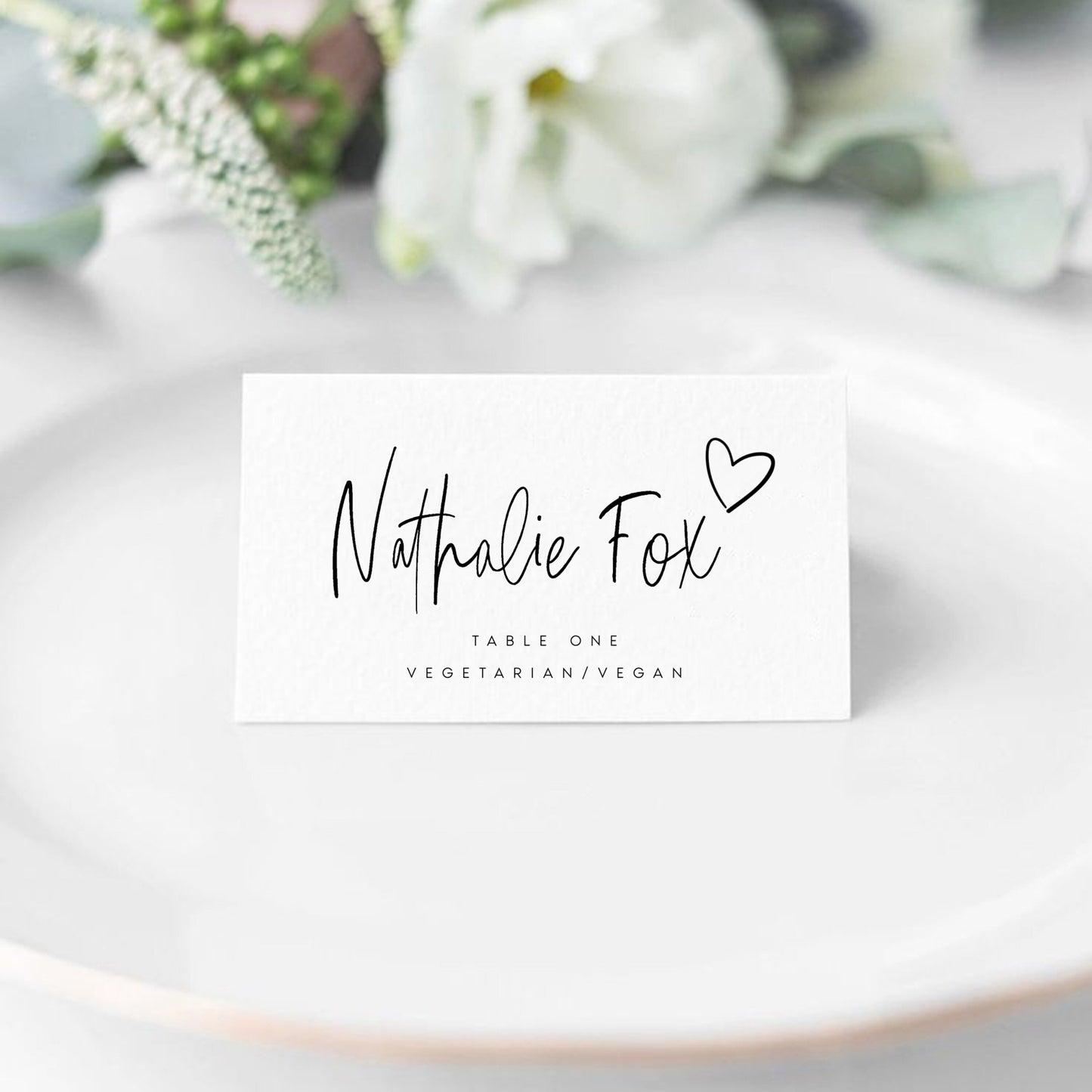 Nathalie Wedding Place Cards