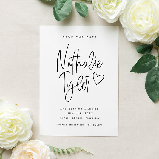 Nathalie Save the Date Template Download