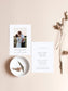 Double-Sided Photo Save the Date Template