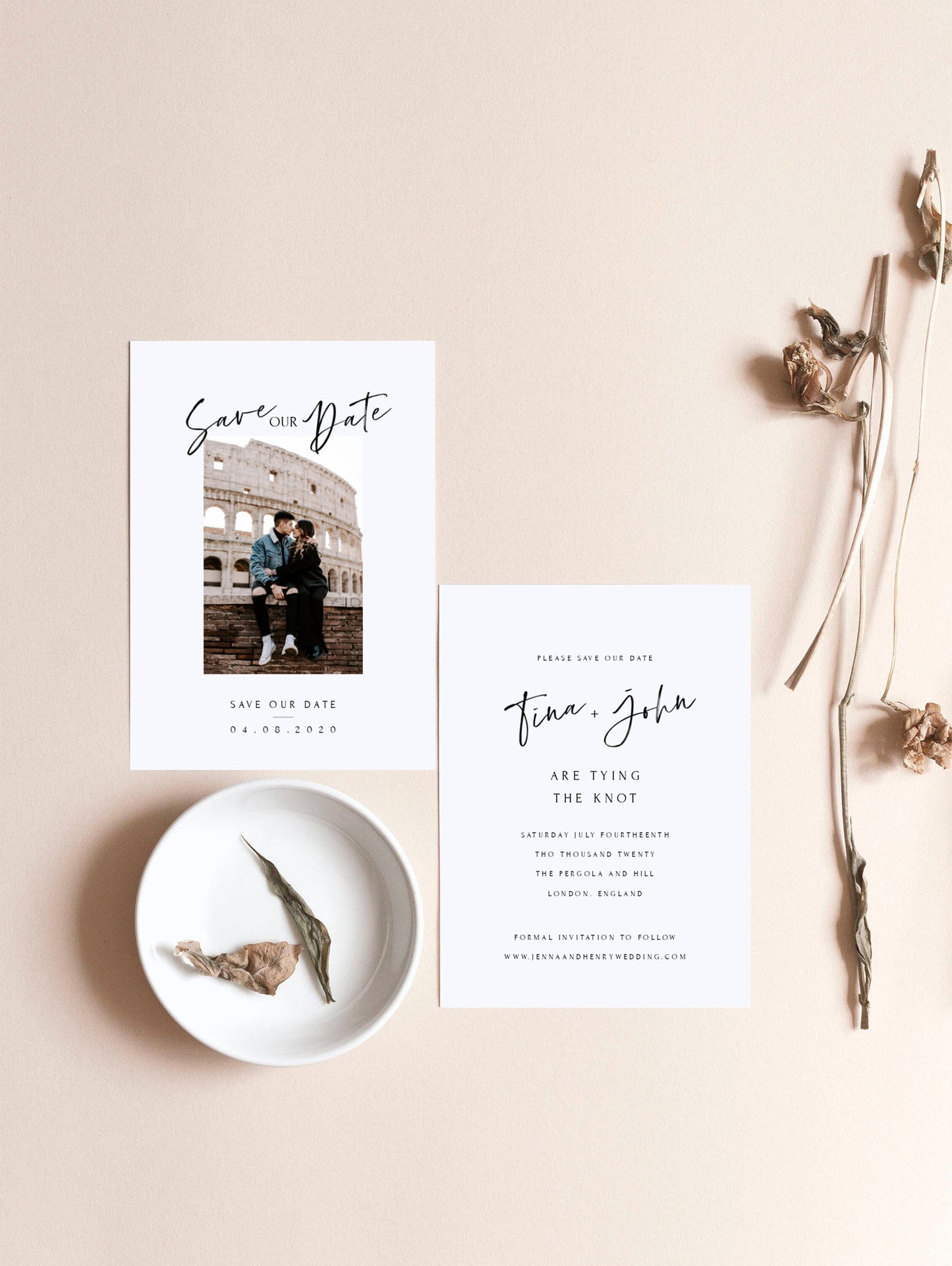 Modern Save the Date Template