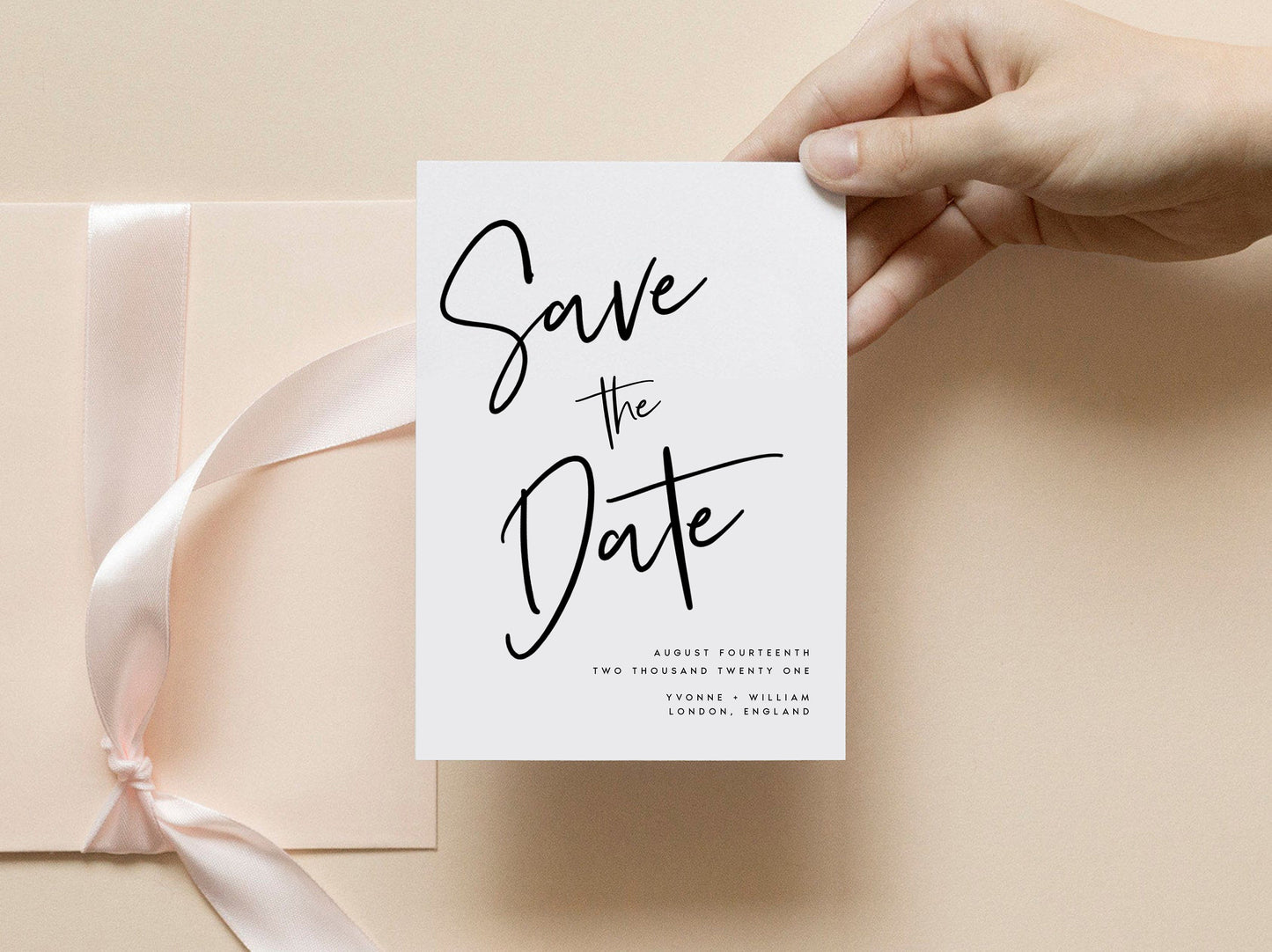 Modern Save the Date Template