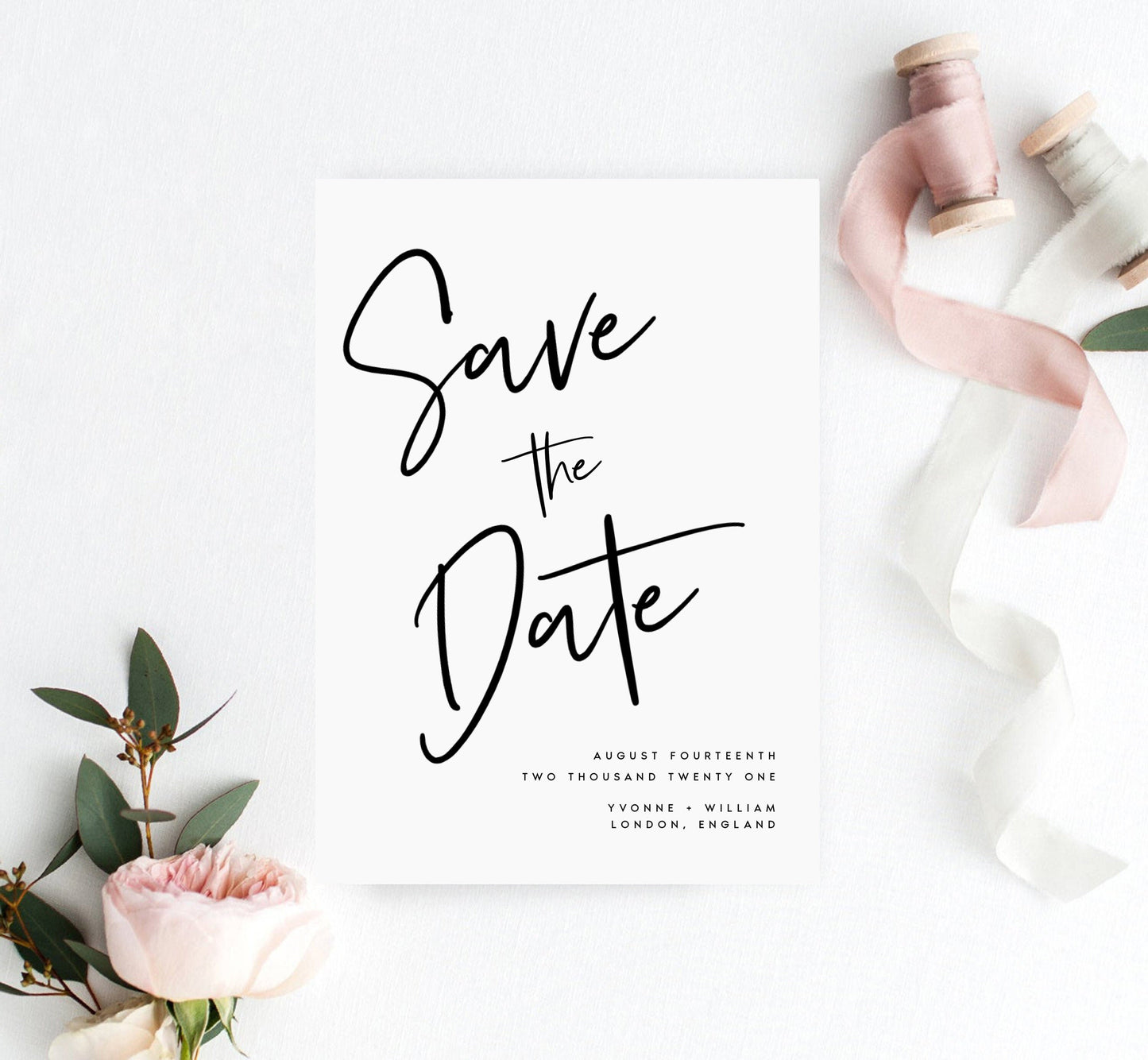 Modern Save the Date Template