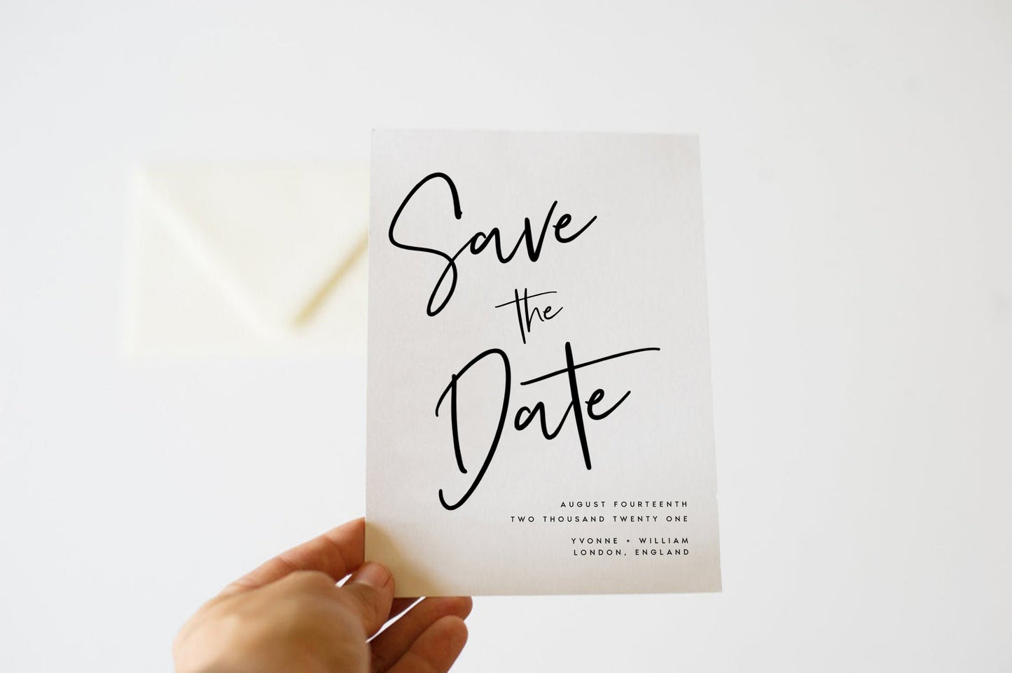 Modern Save the Date Template