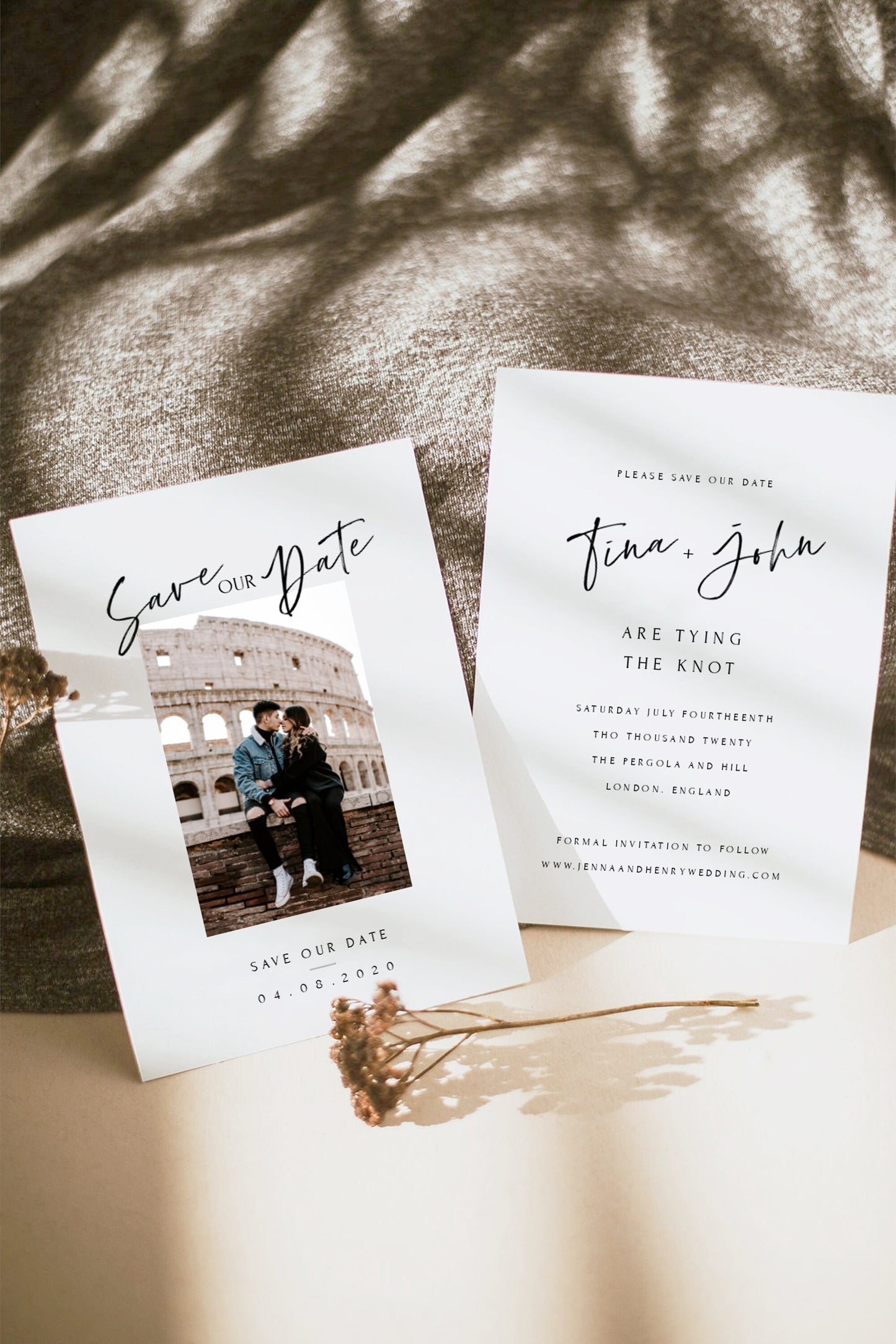 Modern Save the Date Template