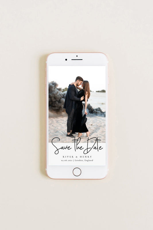 Photo Save the Date Template