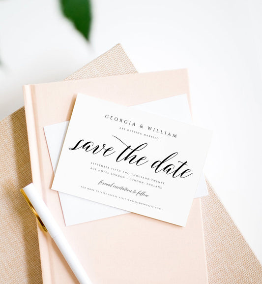 Modern Save the Date Template