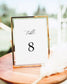 Heather Table Number Template