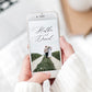 Heather Modern Wedding Electronic Invitation