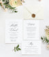 Heather Elegant Wedding Invitation Template