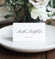 Heather Modern Wedding Place Card Template