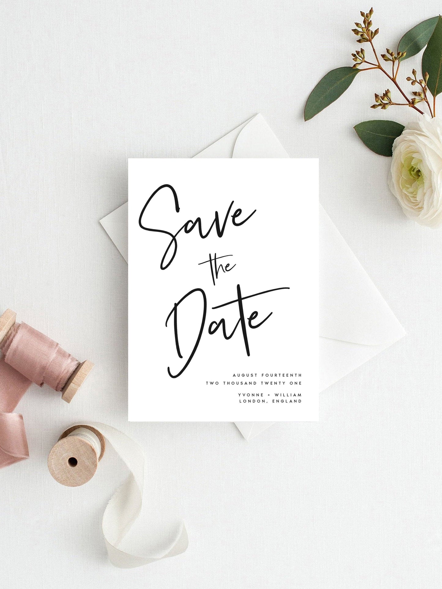 Modern Save the Date Template