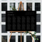 Clara Minimalist Wedding Seating Chart Template