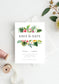 Hazel Tropical Save the Date Template