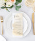 Gwyneth Beige Watercolor Wedding Menu Template