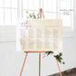 Gwyneth Beige Wedding Seating Chart