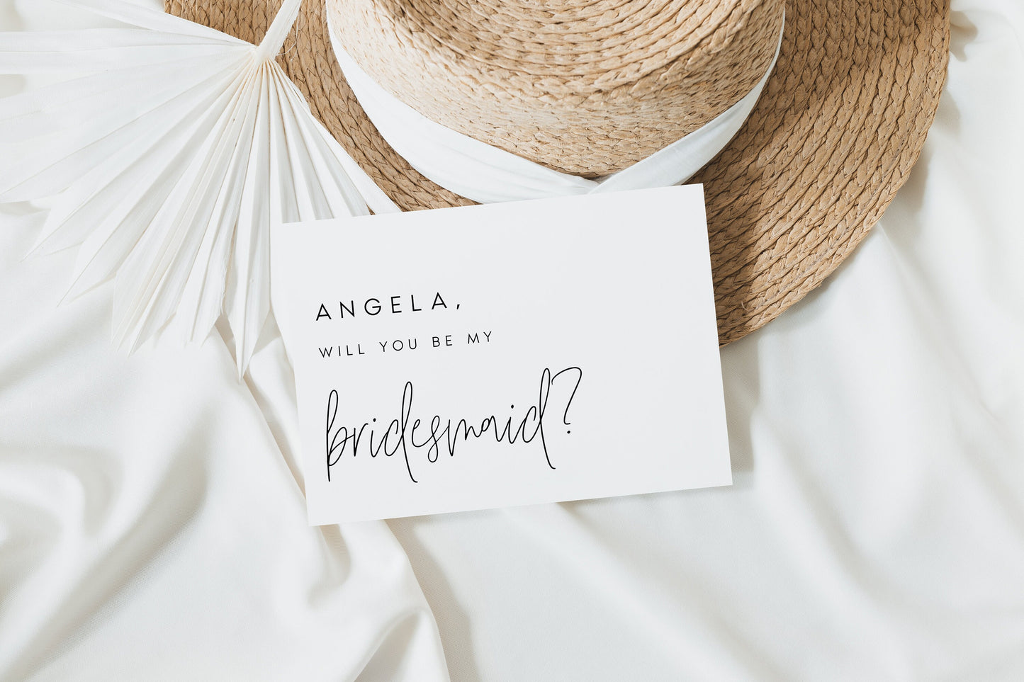 Angie Bridesmaid Proposal Card