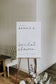 Bonnie Minimalist Bridal Shower Welcome Sign Template