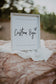 Courtney Modern Wedding Sign Template