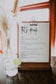 Courtney Modern Wedding Bar Menu Template