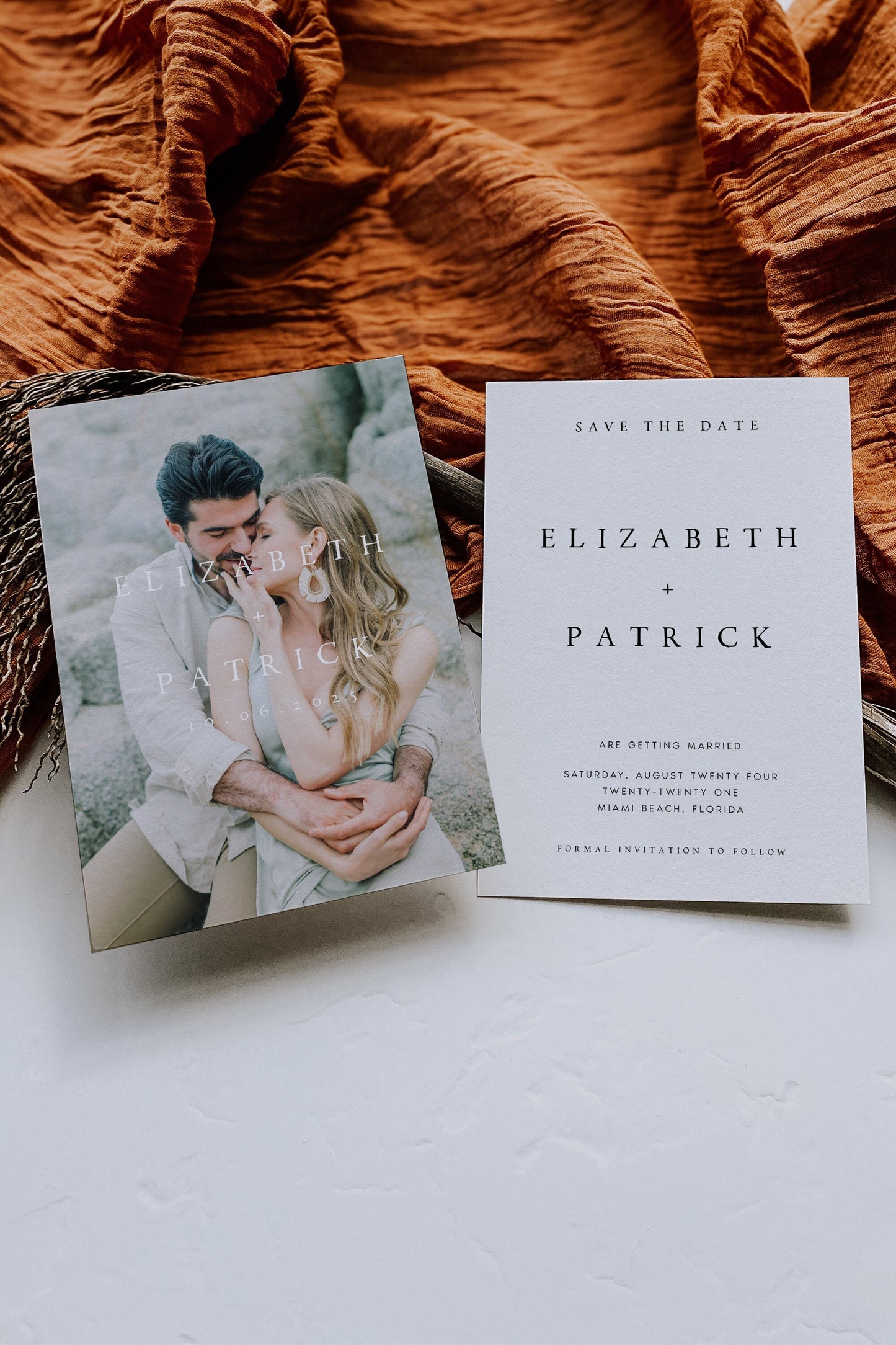 Elizabeth Photo Save the Date Template