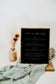 Charlotte Modern Wedding Bar Menu Template