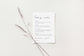 Bonnie Wedding Menu Template