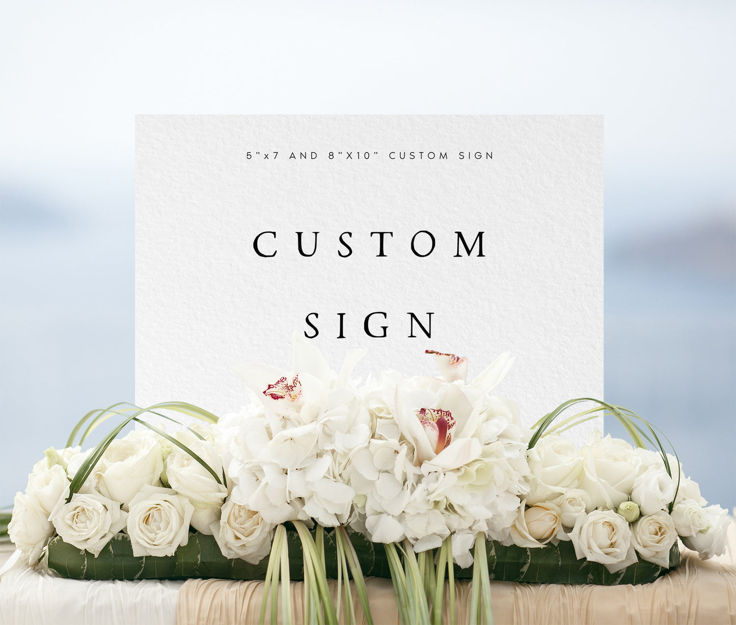 Elizabeth Custom Wedding Sign Template