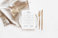 Quentin 5x7 Wedding Menu Template