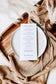 Hannah Minimalist Wedding Menu Template