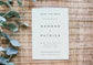 Hannah Minimalist Save the Date Template