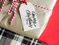 Minimalist Merry Christmas Gift Tag Template