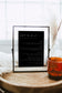 Nina Black Tabletop Drinks Menu Sign Template