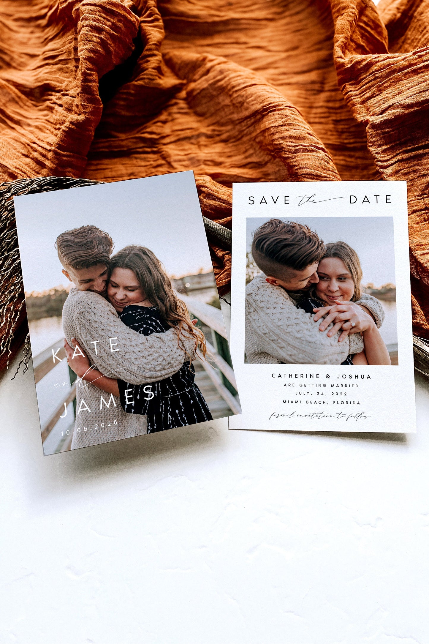 Kate Photo Save the Date Invitation