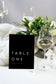 Larissa Minimalist Wedding Table Numbers