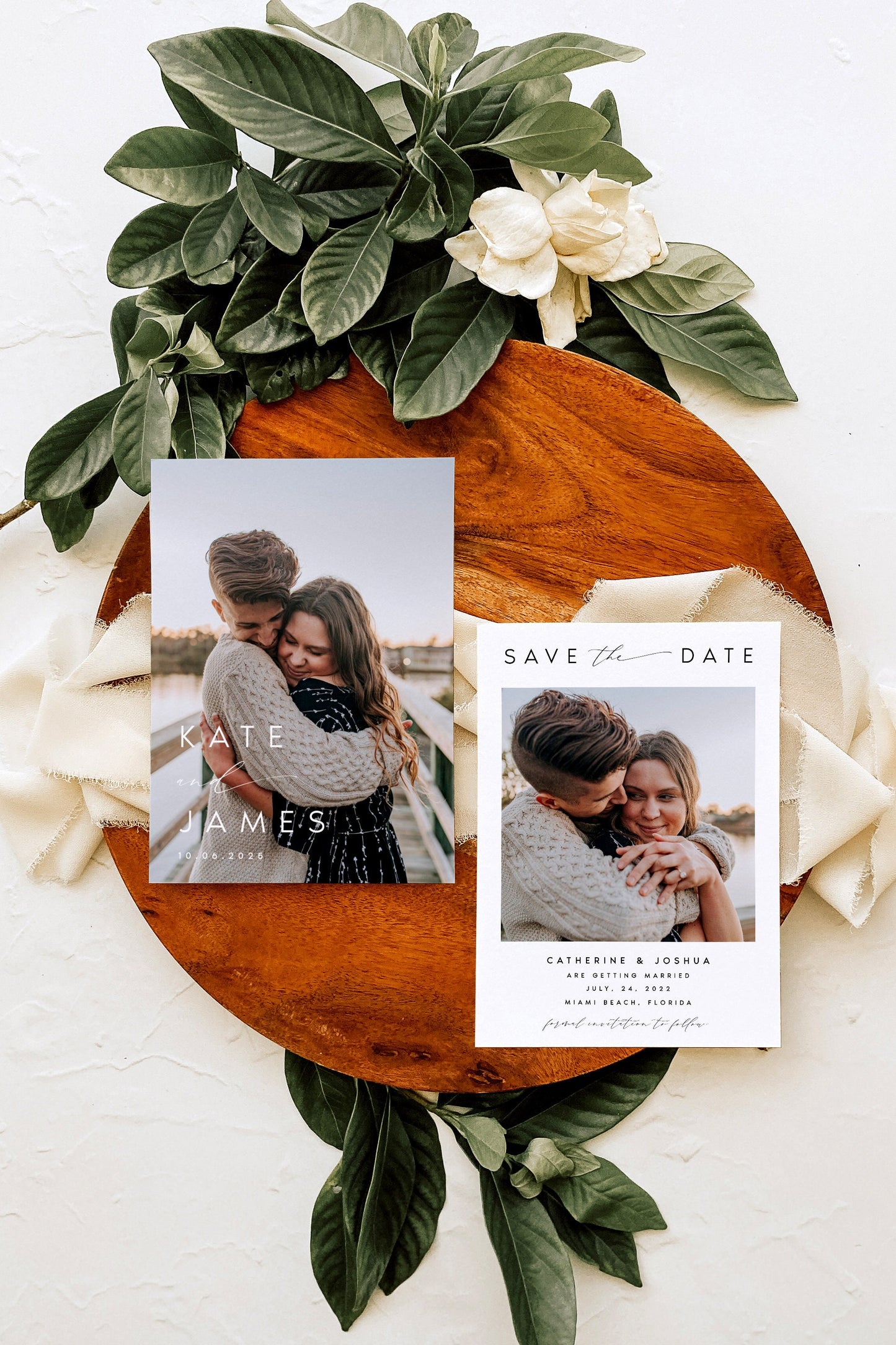 Kate Photo Save the Date Invitation