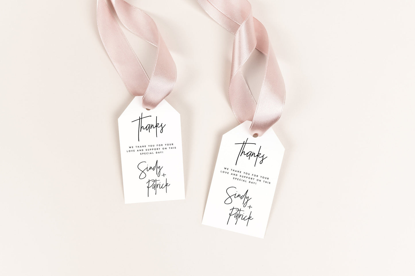 Sindy Modern Favor Tag Template