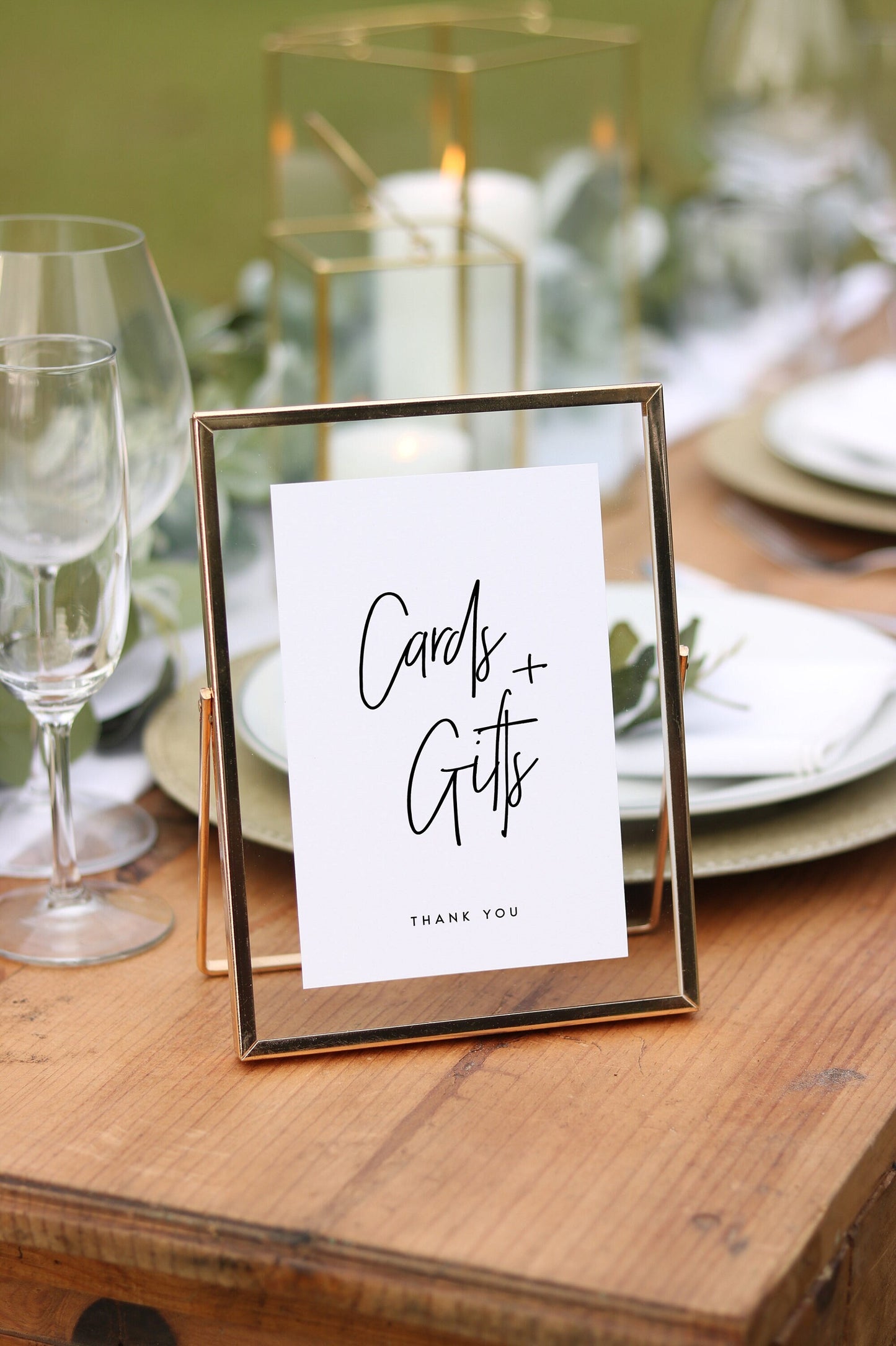 Sindy Cards and Gifts Sign Template