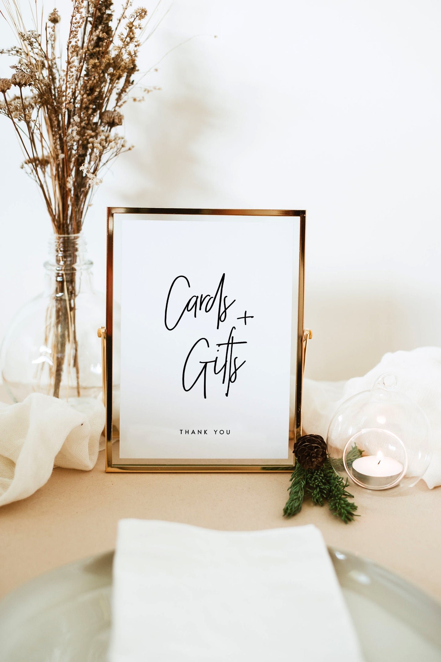 Sindy Cards and Gifts Sign Template