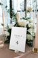 Cate Wedding Table Number Template