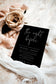 Kristina Black Rehearsal Dinner Invitation Template