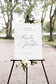 Cecilia Wedding Welcome Sign Template